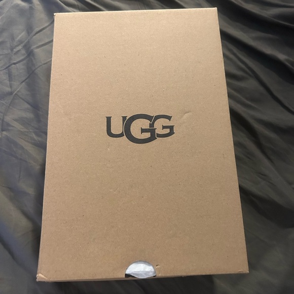 UGG Sheepskin Suede Slippers - Picture 6 of 7